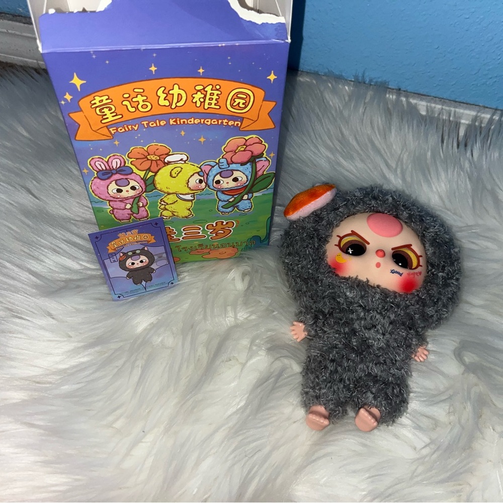 Fairy Tale Kindergarten Plush Doll - Gray